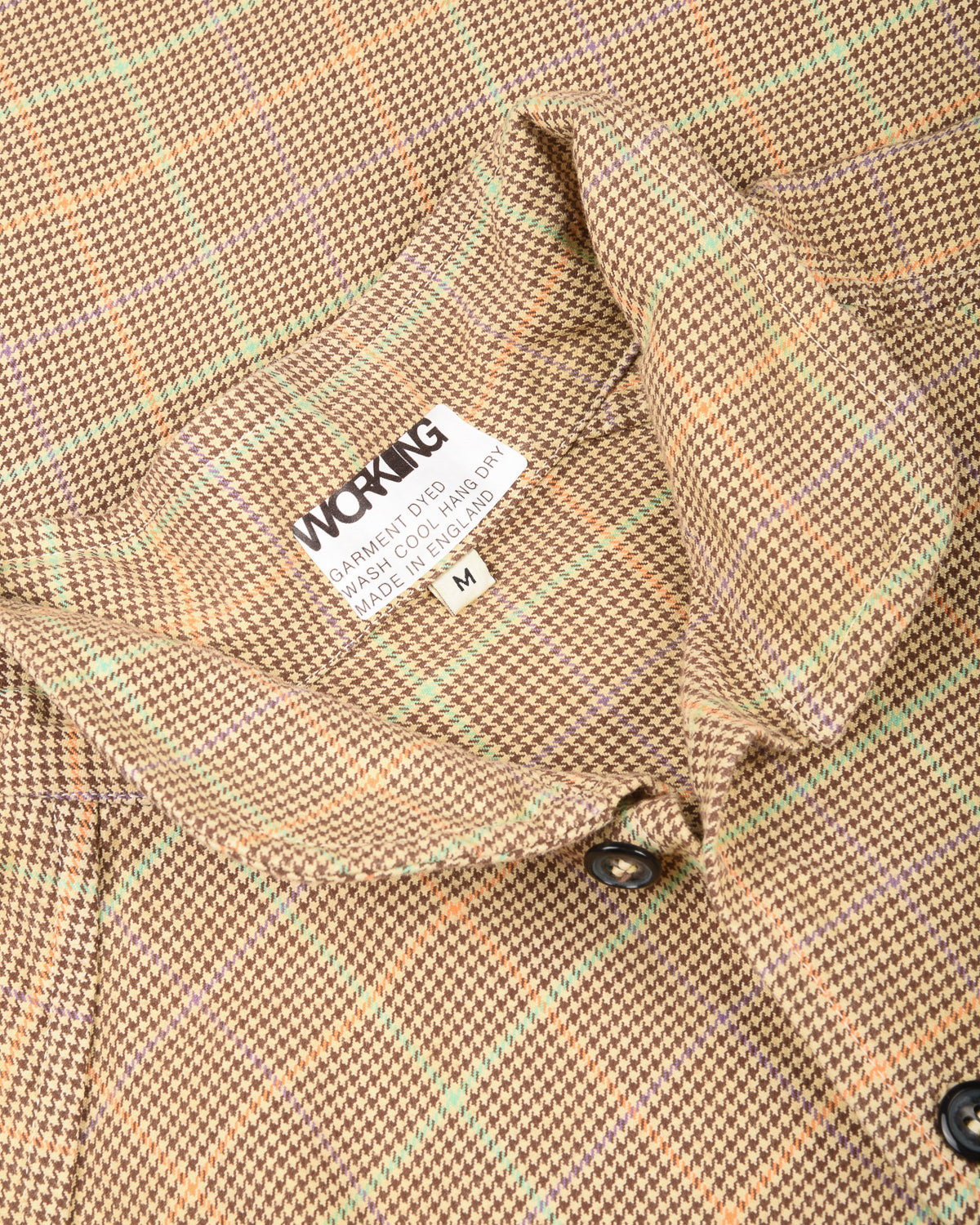 WORKING LS TRAP SHIRT - SMITH CHECK COTTON - YEAST