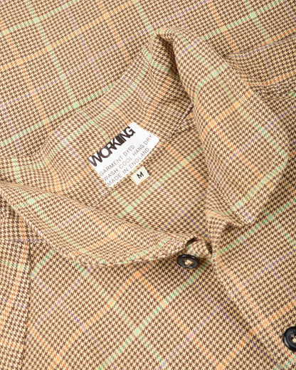 WORKING LS TRAP SHIRT - SMITH CHECK COTTON - YEAST