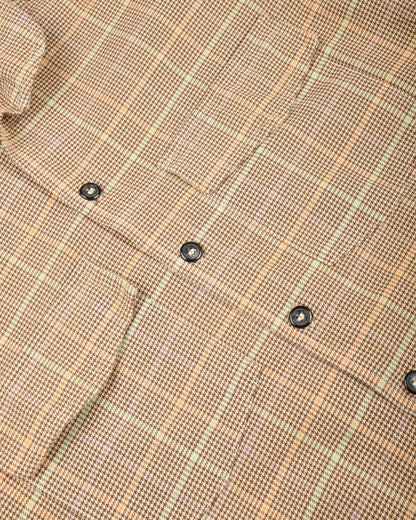 WORKING LS TRAP SHIRT - SMITH CHECK COTTON - YEAST