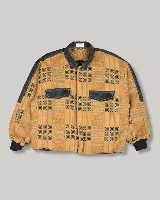 WORKING MALA REVERSIBLE JACKET - FLIGHT NYLON - YEAST