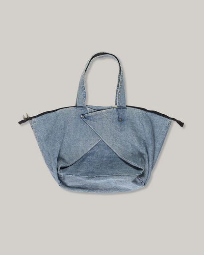 WORKING TAKEOUT BAG - INDIGO STONE WASHED