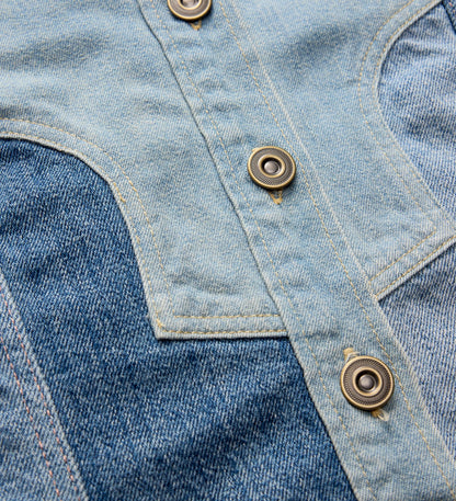 LEVI'S BLUE TAB ROPER SHACKET - SENORITA
