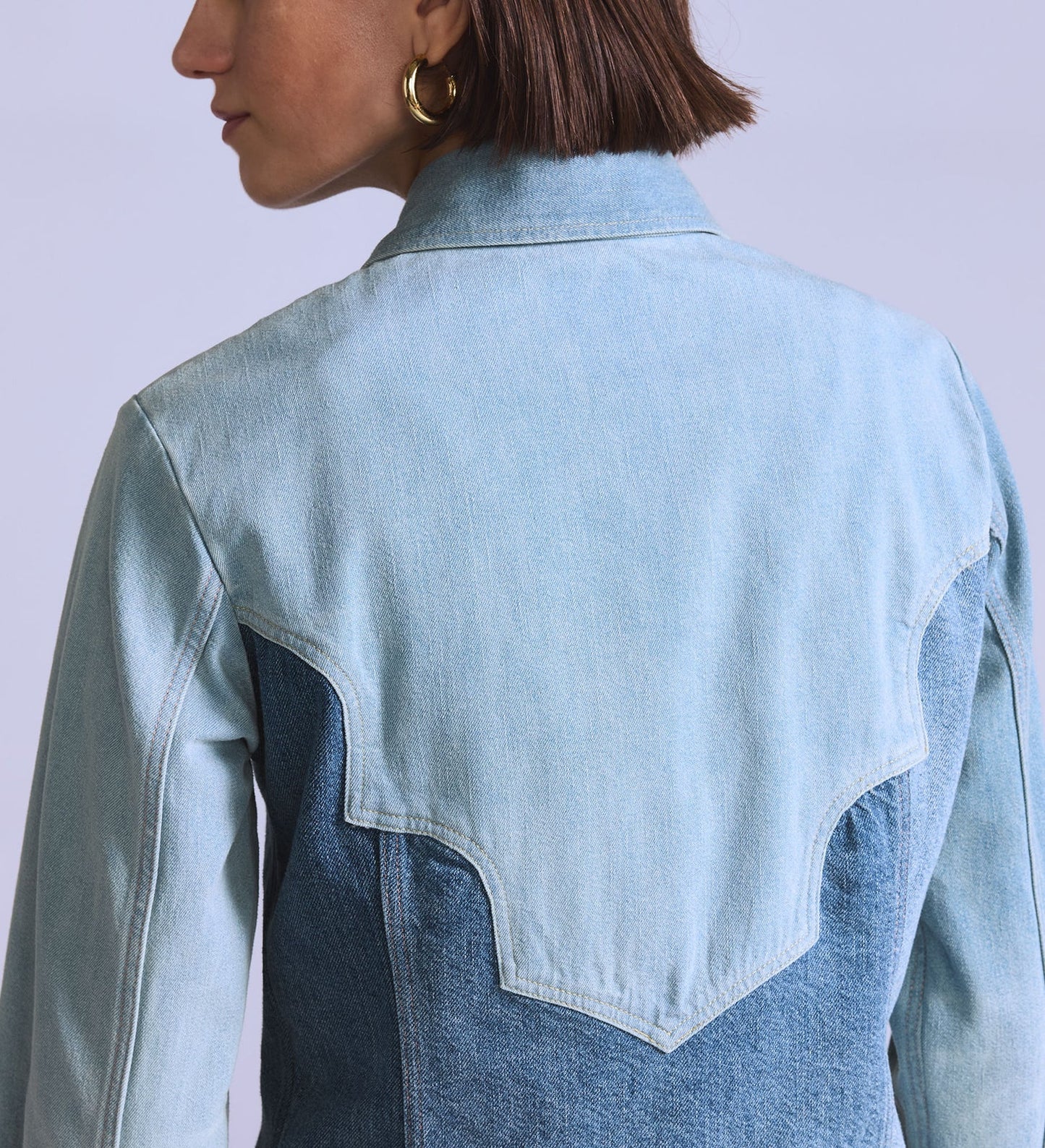 LEVI'S BLUE TAB ROPER SHACKET - SENORITA