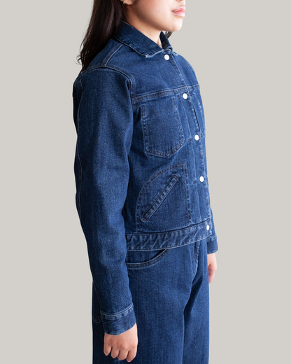 W'MENSWEAR ENGINEER'S JACKET - DENIM
