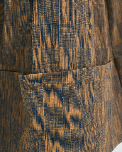 W'MENSWEAR RIDER SKIRT - BEIGE/ BLUE