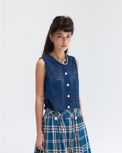 W'MENSWEAR NAA SHIRT - INDIGO