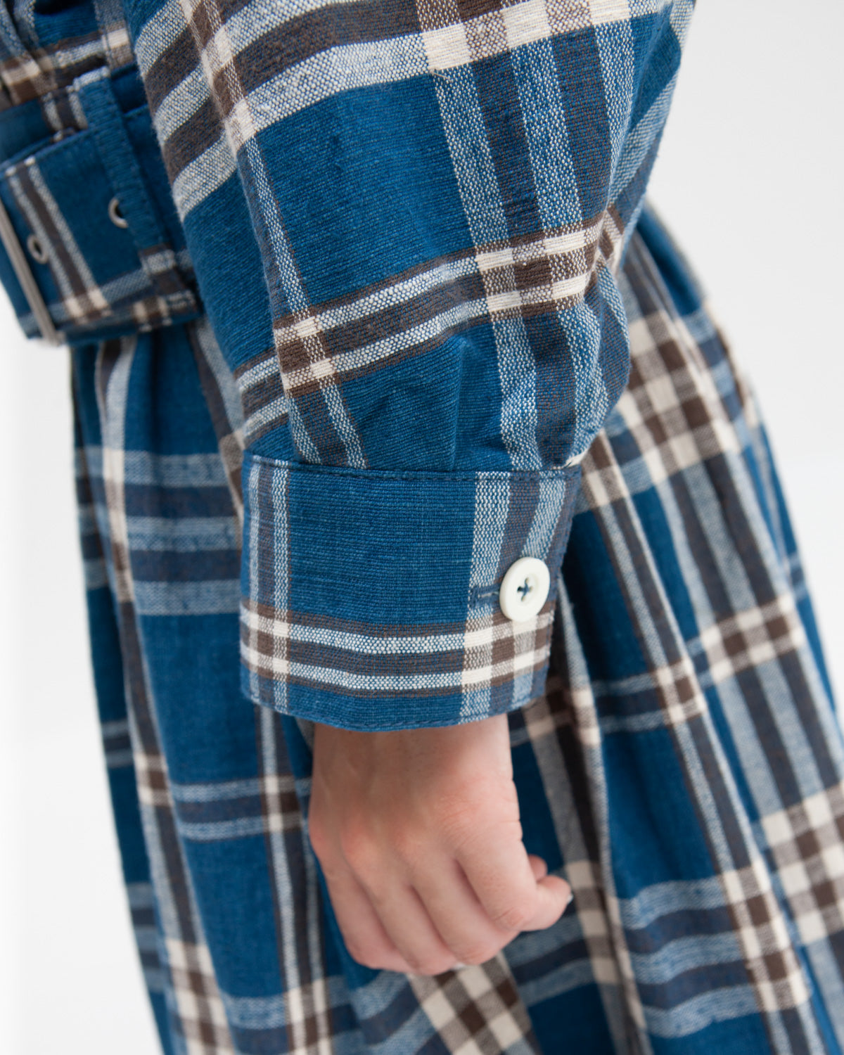 W'MENSWEAR DESPATCH JACKET - INDIGO CHECK