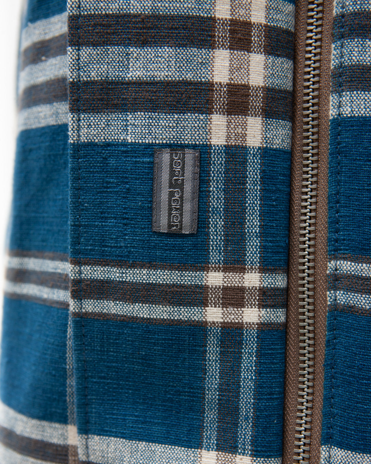 W'MENSWEAR DESPATCH JACKET - INDIGO CHECK