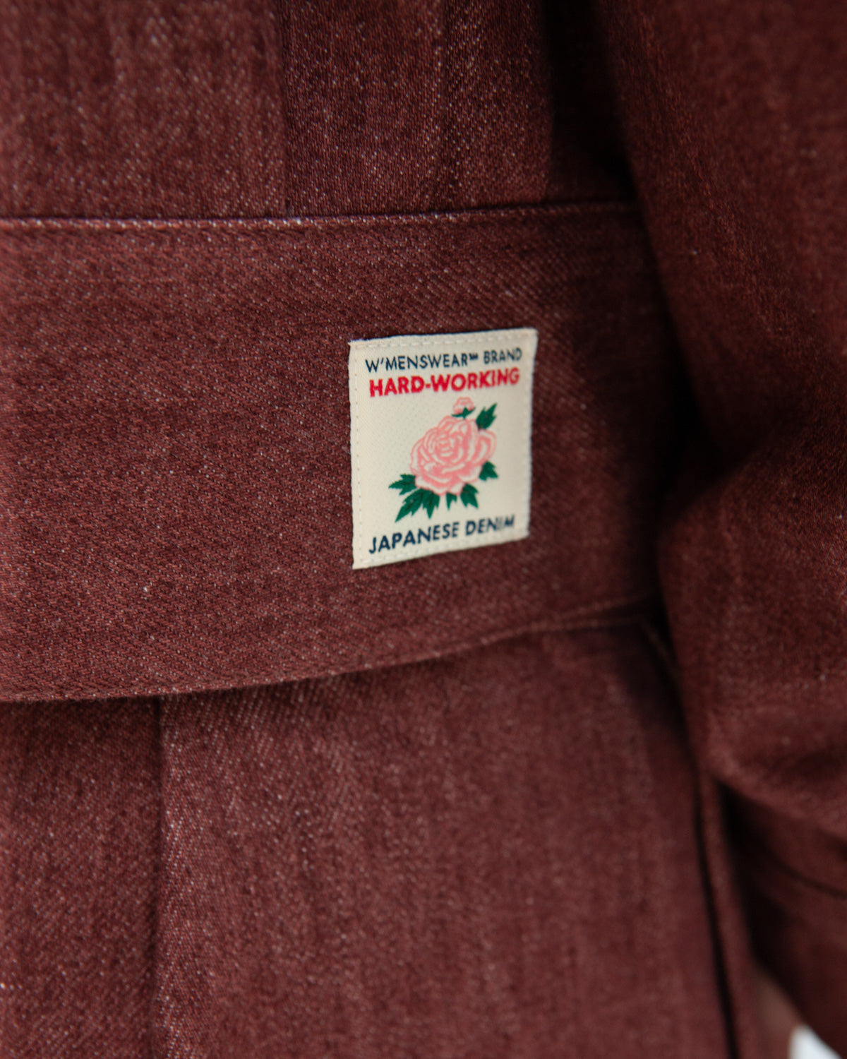 W'MENSWEAR DESPATCH JACKET - BROWN DENIM