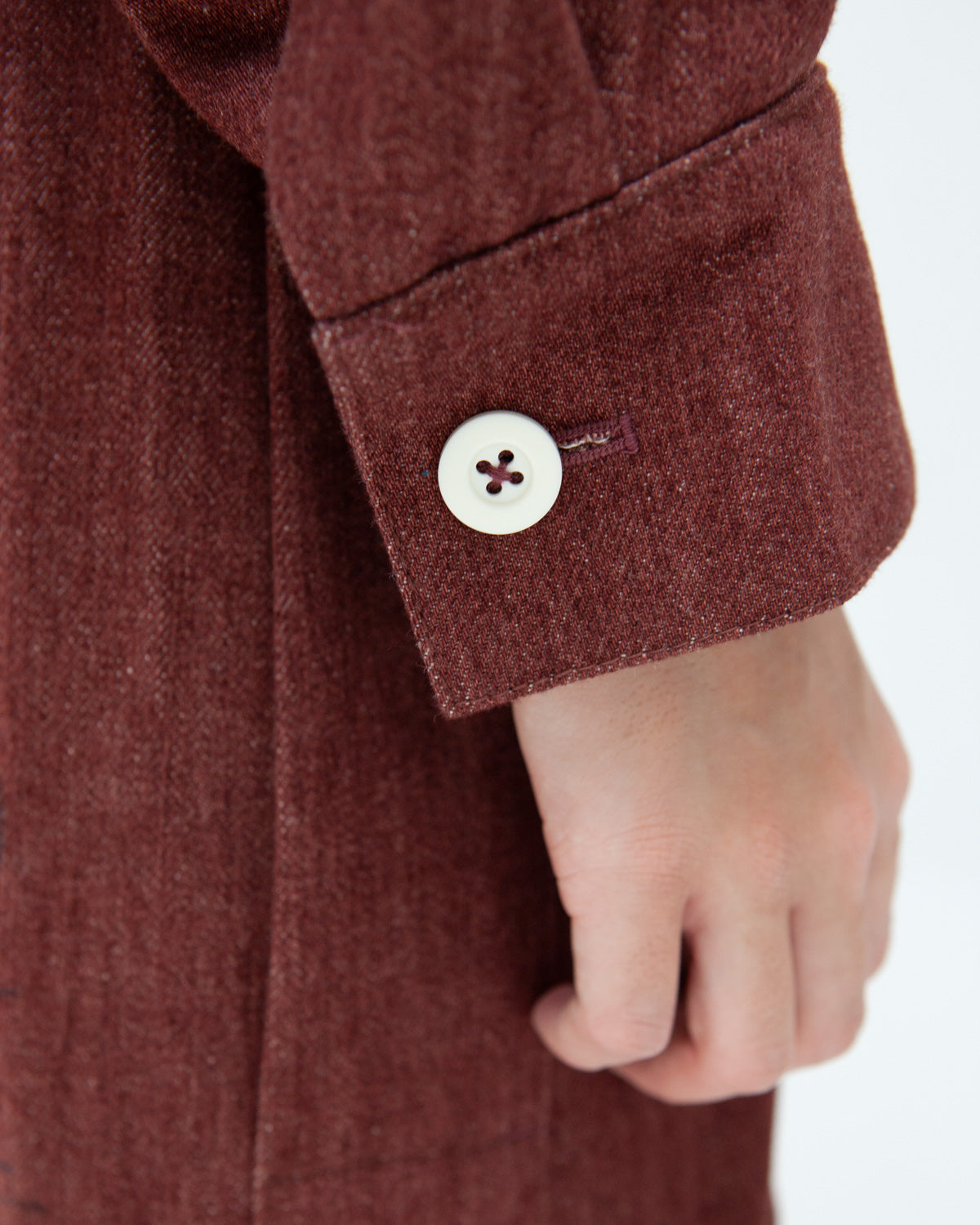 W'MENSWEAR DESPATCH JACKET - BROWN DENIM