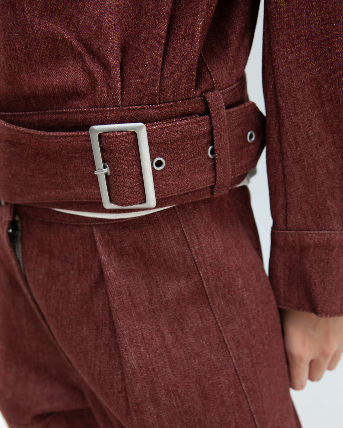 W'MENSWEAR DESPATCH JACKET - BROWN DENIM