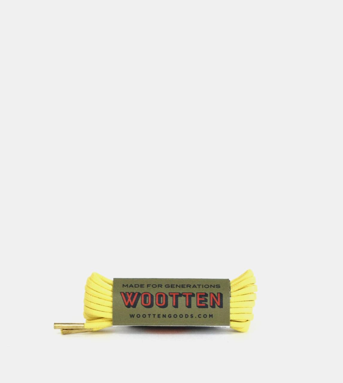 WOOTTEN 2MM ROUND LACES 90CM