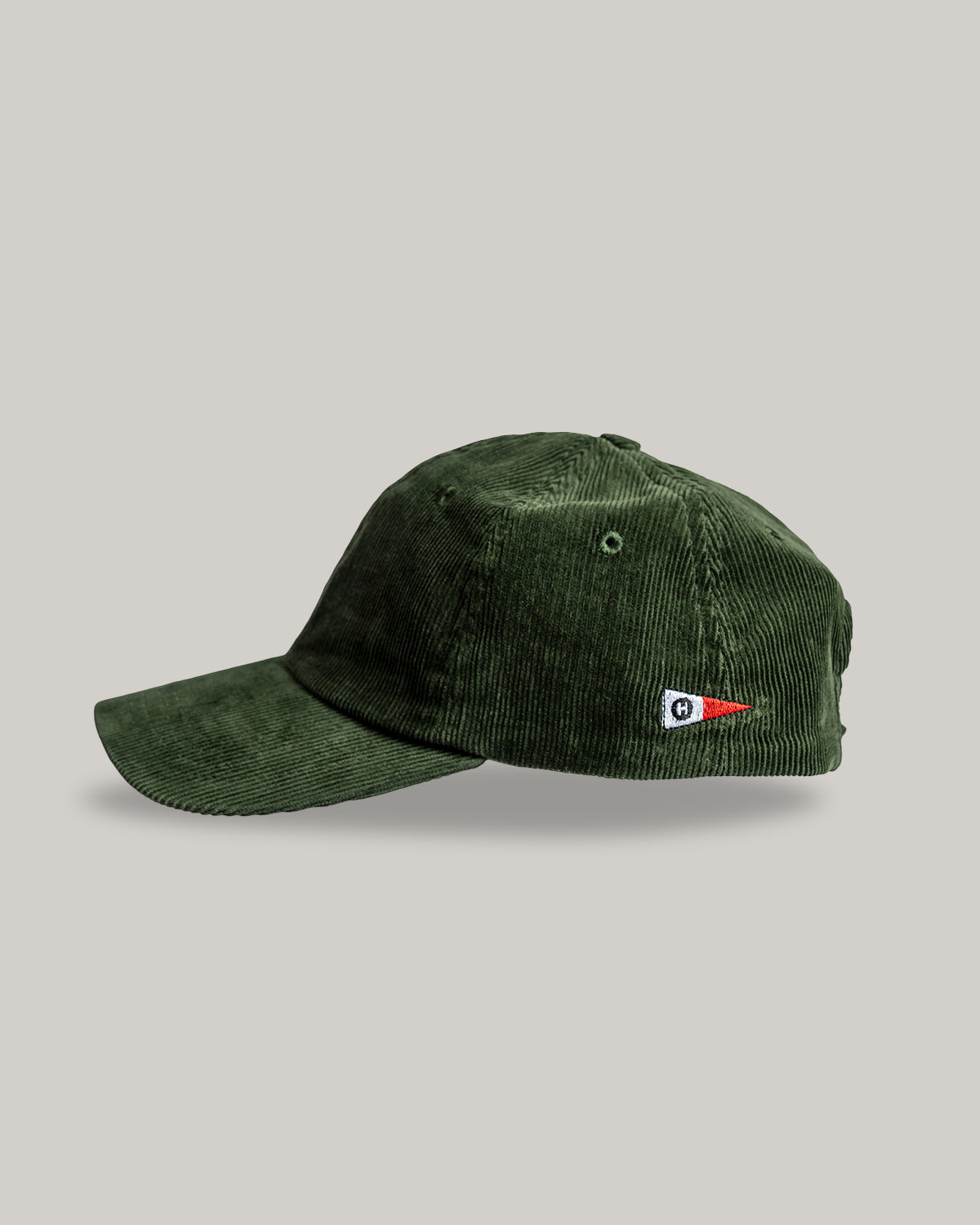 HEIMAT SAILING CAP - COTTON CORD II - MILITARY GREEN