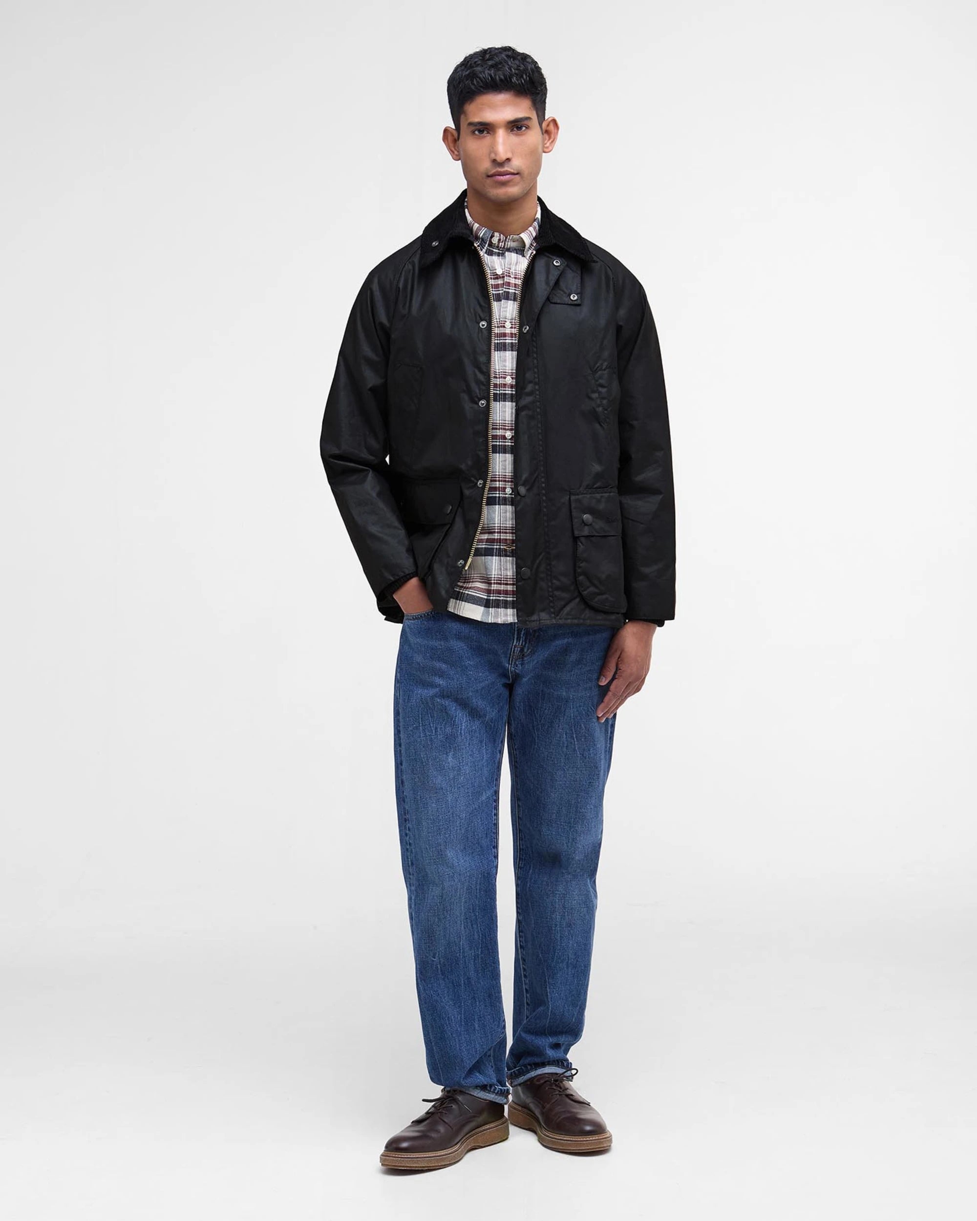 Barbour Bedale Jacket ブラック C38/97cm Barbour Bedale Jacket ブラック C38/97cm Barbour Bedale Wax-Jacket