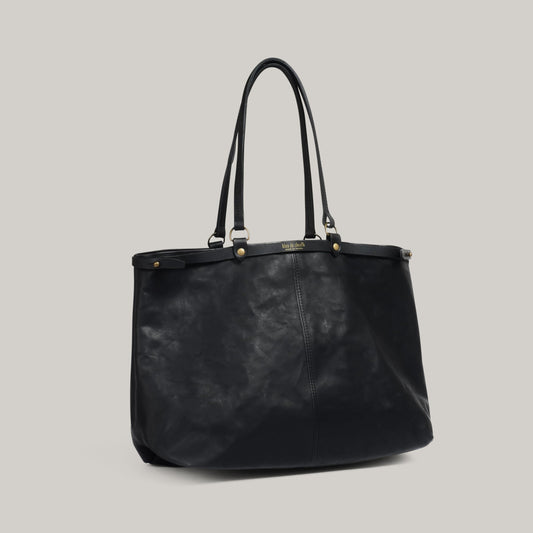 BLEU DE CHAUFFE ADELE TOTE BAG - BLACK