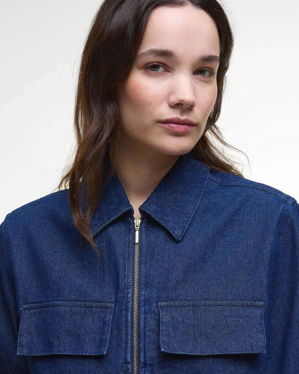 BARBOUR ARLA DENIM OVERSHIRT -  RINSE WASH
