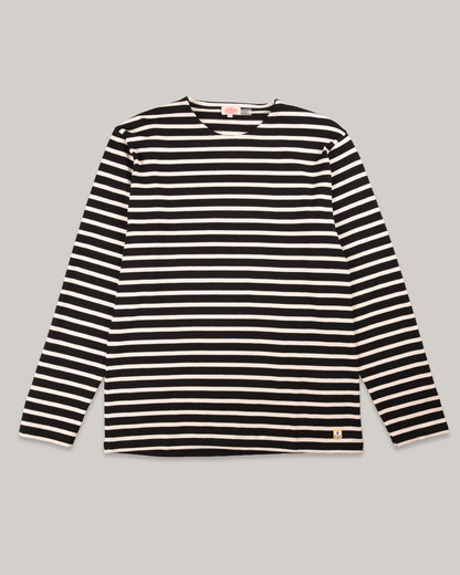 ARMOR LUX HERITAGE BRETON T-SHIRT L/S - BLACK/NATURE