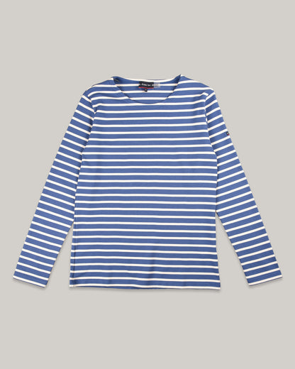 ARMOR LUX LADIES 'LESCONIL' BRETON SHIRT L/S - OBSCUR/ NATURE