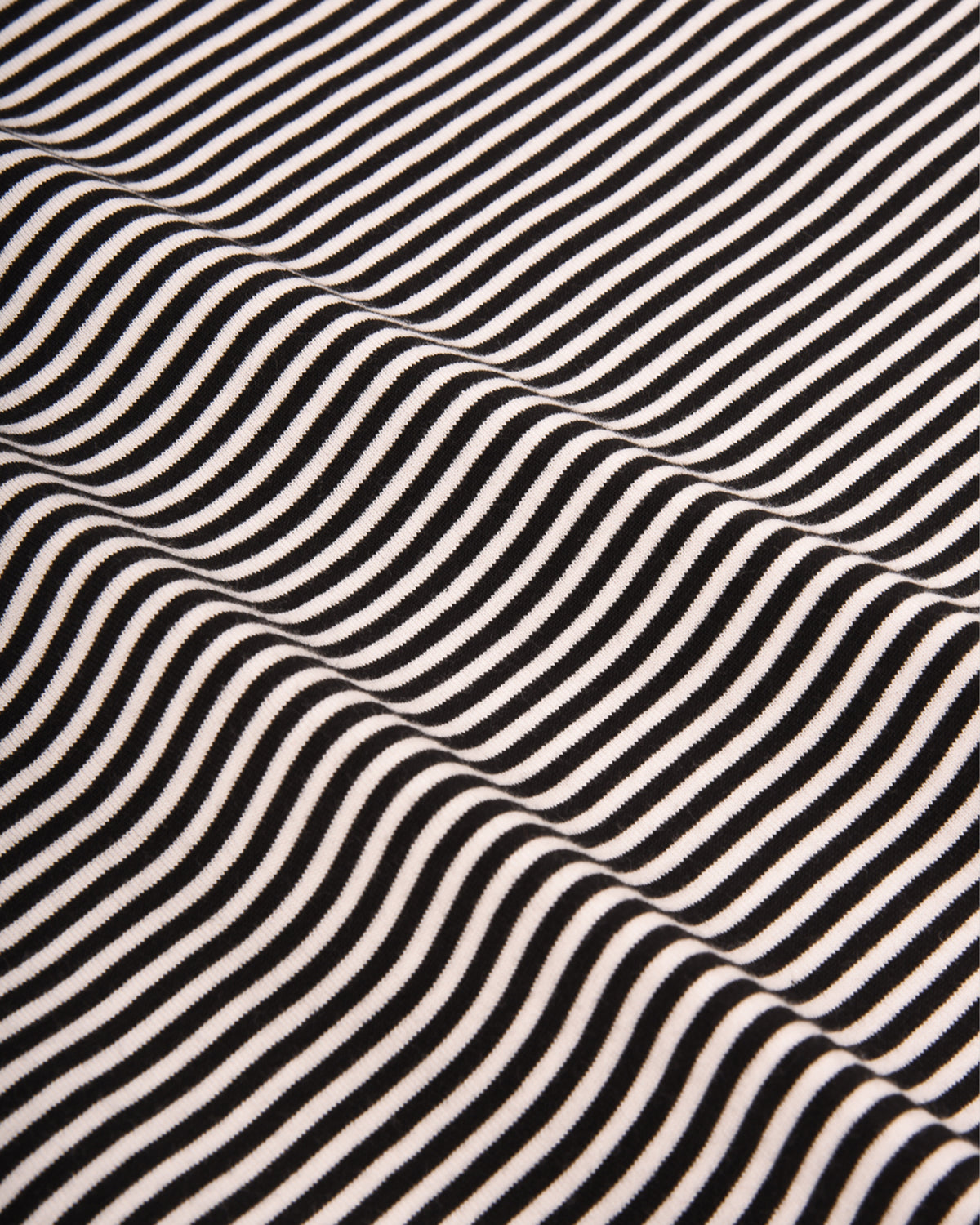 ARMOR LUX HERITAGE STRIPED T-SHIRT - BLACK/ MILK