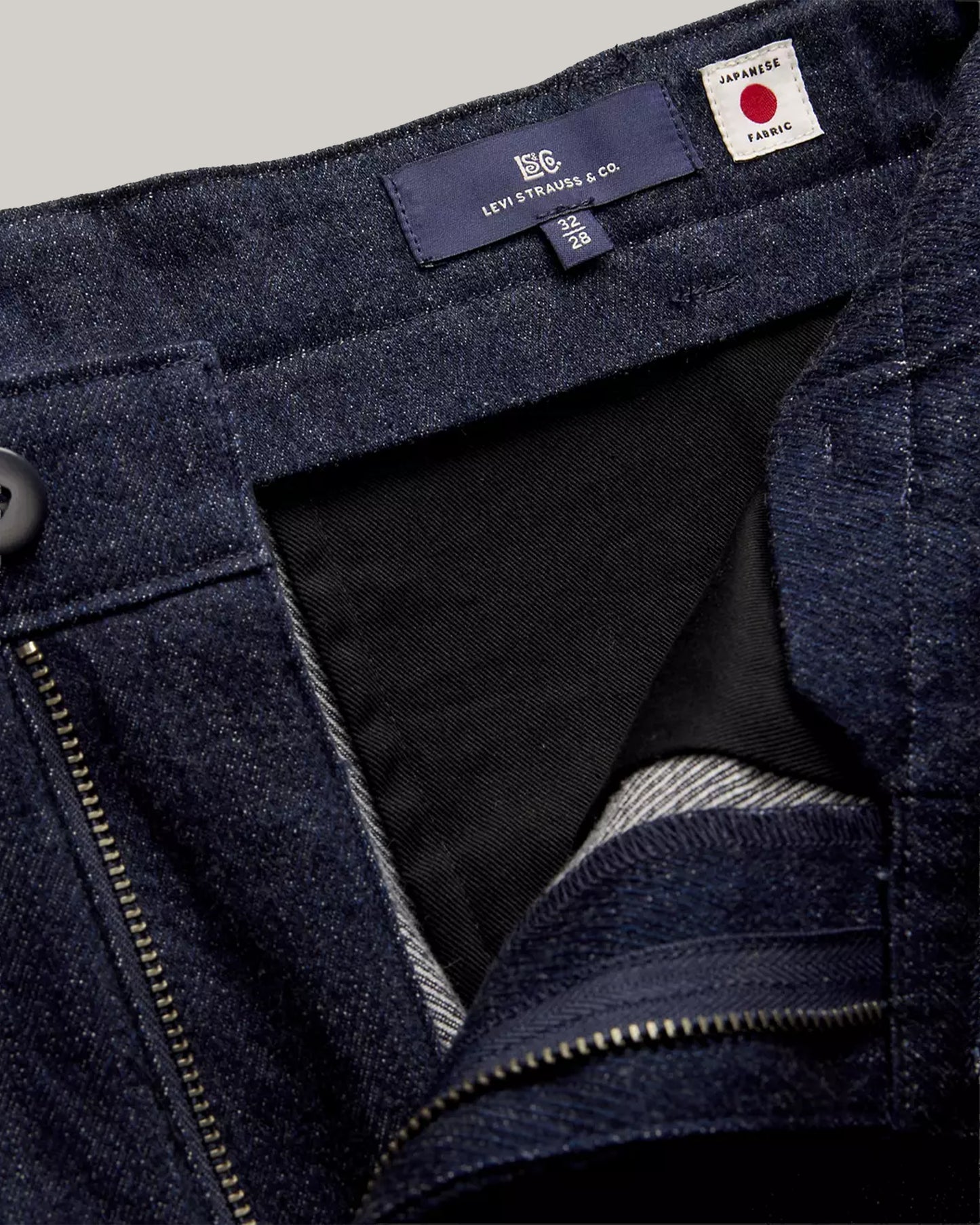 LEVI'S BLUE TAB PLEATED TROUSER - IVY WASH