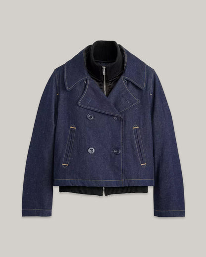 LEVI'S BLUE TAB MARINER PEACOAT - NEP RINSE