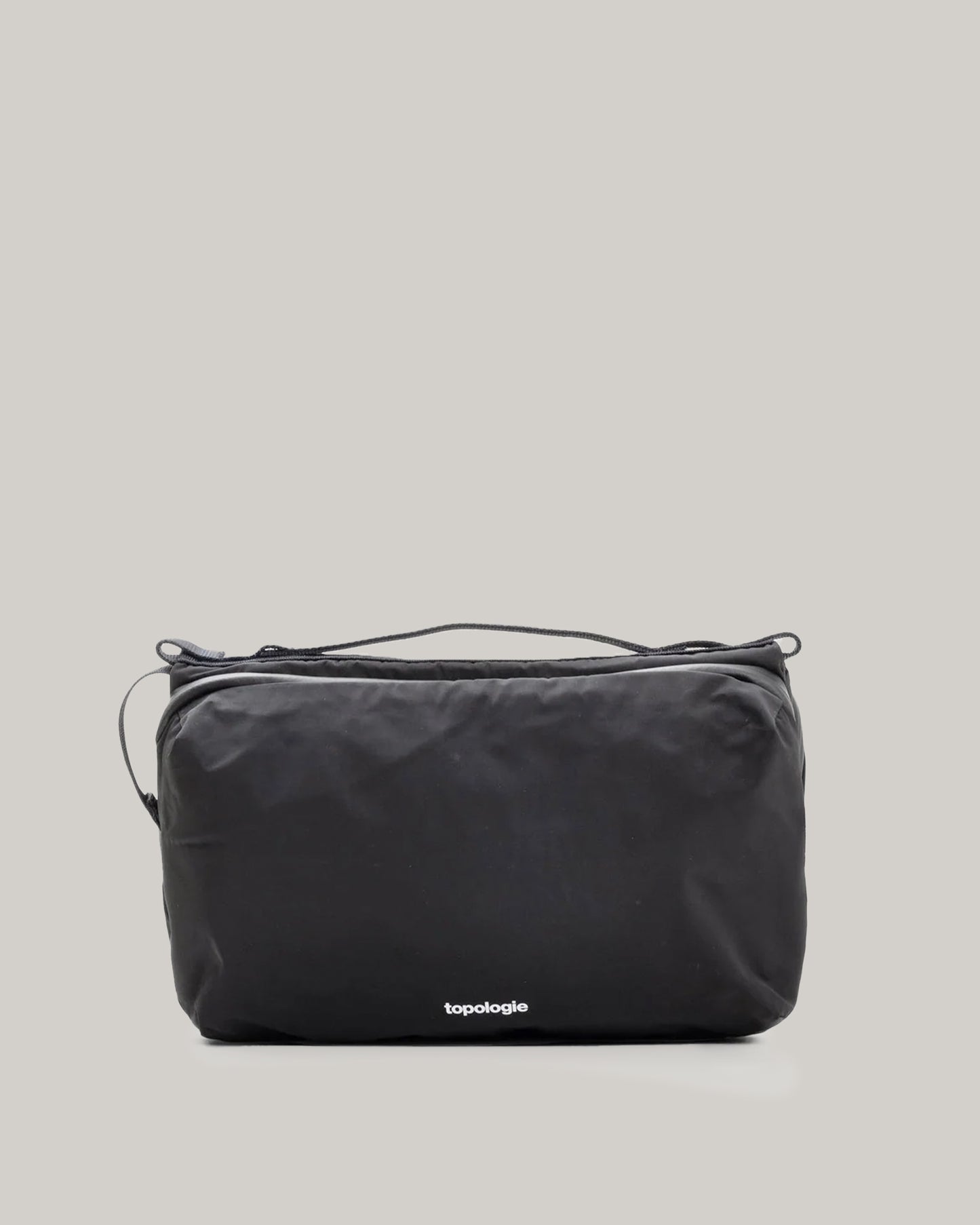 TOPOLOGIE BOTTLE SACOCHE LARGE BLACK TECH SATEEN