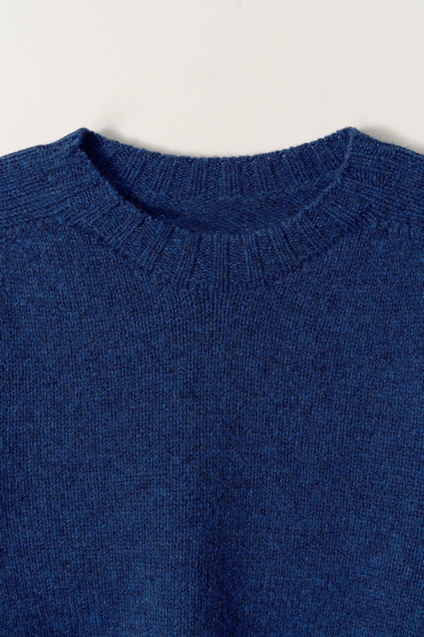 NOTHING WRITTEN BUNNY WOOL PULLOVER - BLUE