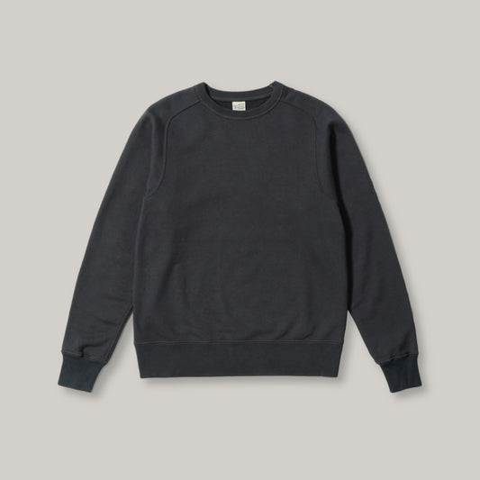 BUZZ RICKSON FREEDOM SLEEVE SWEATSHIRT - BLACK