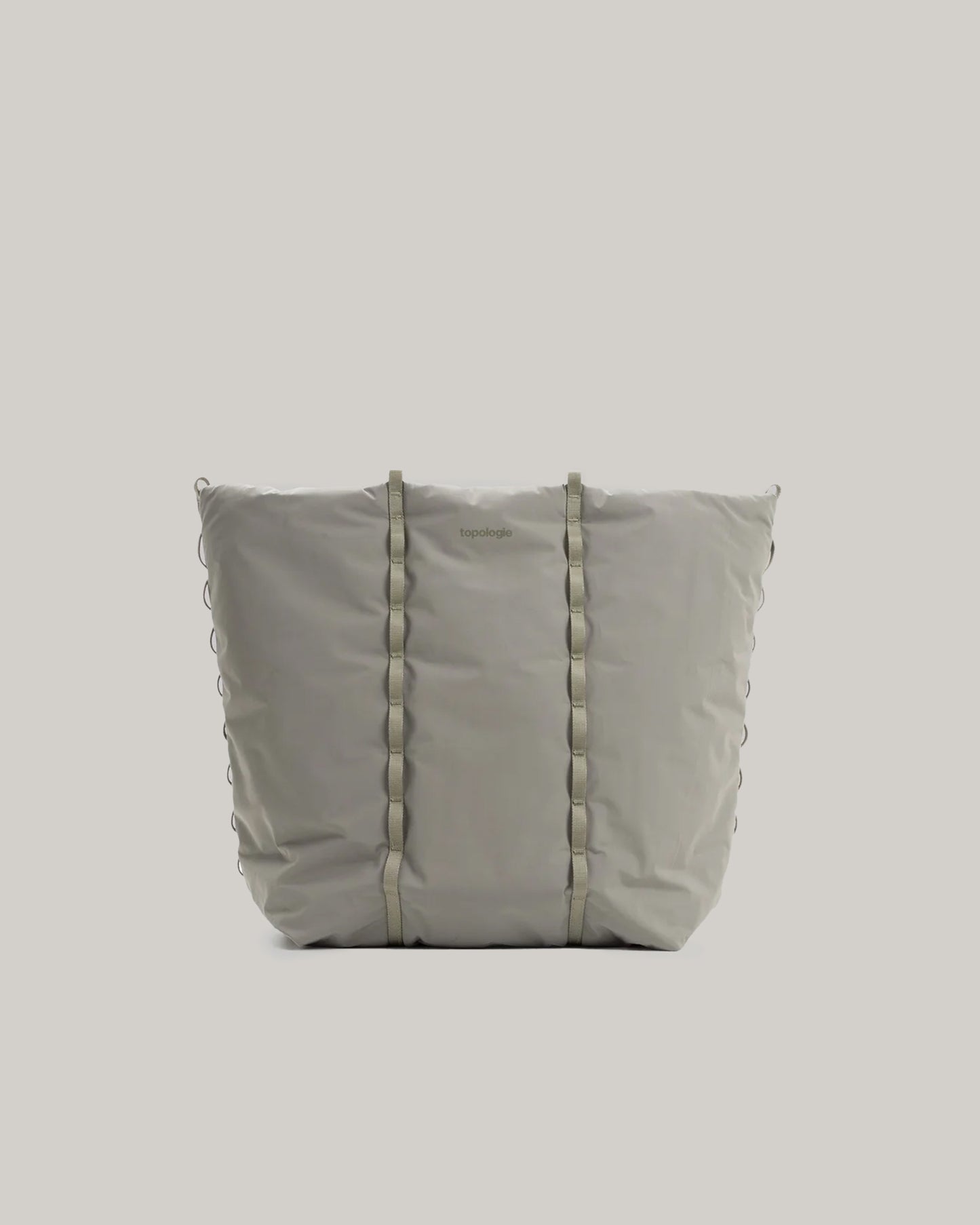 TOPOLOGIE CLOUD TOTE MOSS TECH SATEEN