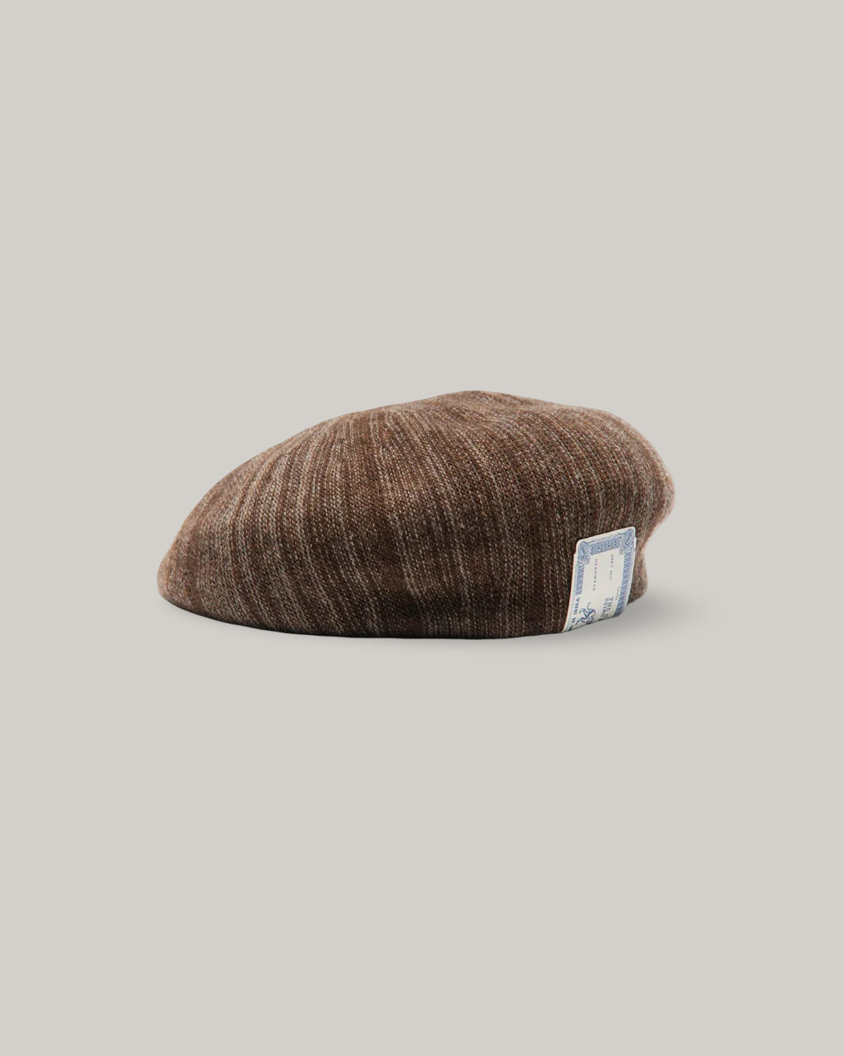 H. W. DOG & CO. CHAMBRAY BERET - BROWN