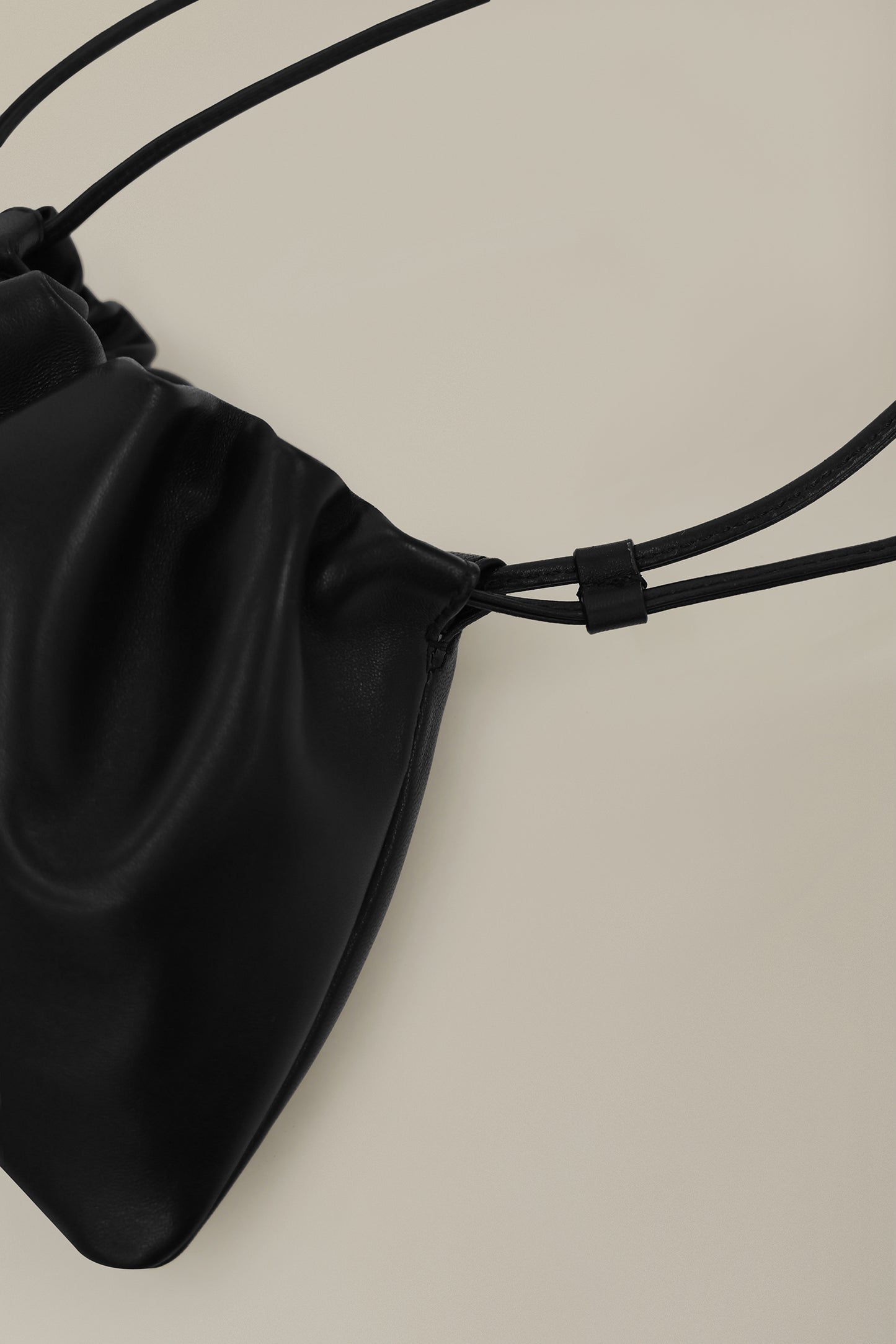 NOTHING WRITTEN NELLA STRAP MINI BAG - BLACK