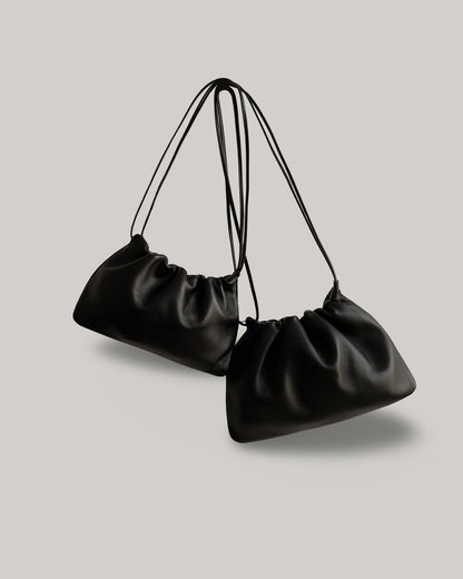 NOTHING WRITTEN NELLA STRAP MINI BAG - BLACK