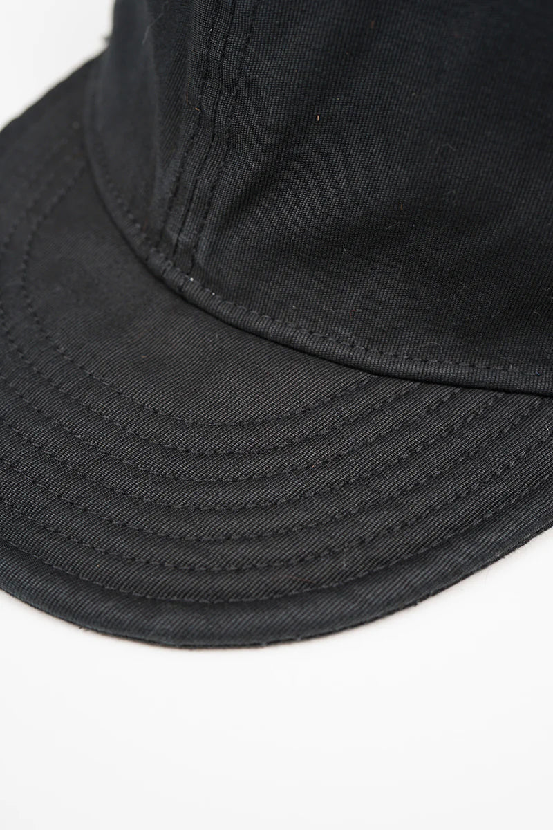 NIGEL CABOURN AC01-03 CORDCLOTH HAT - BLACK