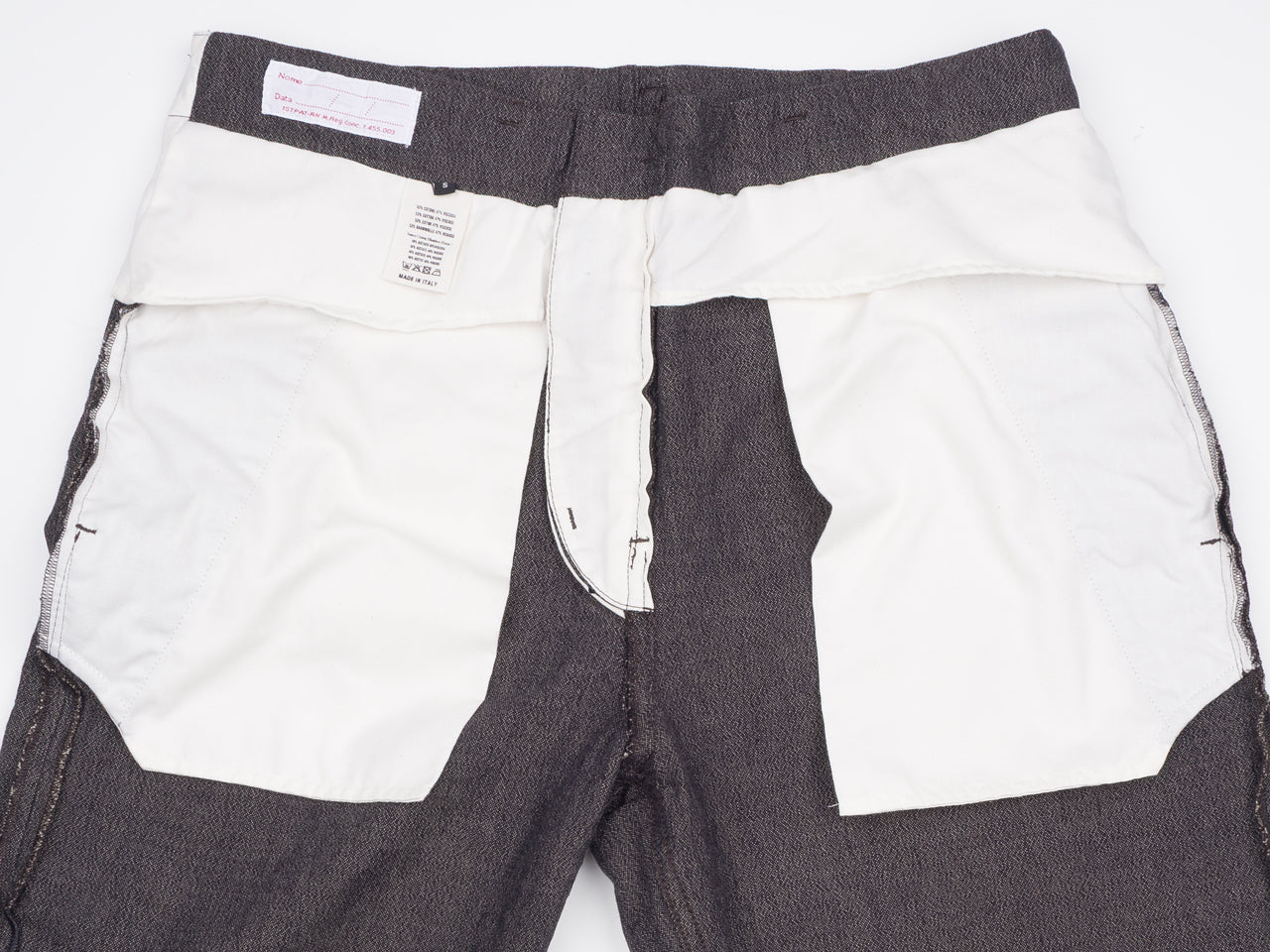 1ST PAT-RN DELTA TROUSERS - BROWN