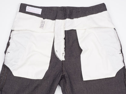 1ST PAT-RN DELTA TROUSERS - BROWN