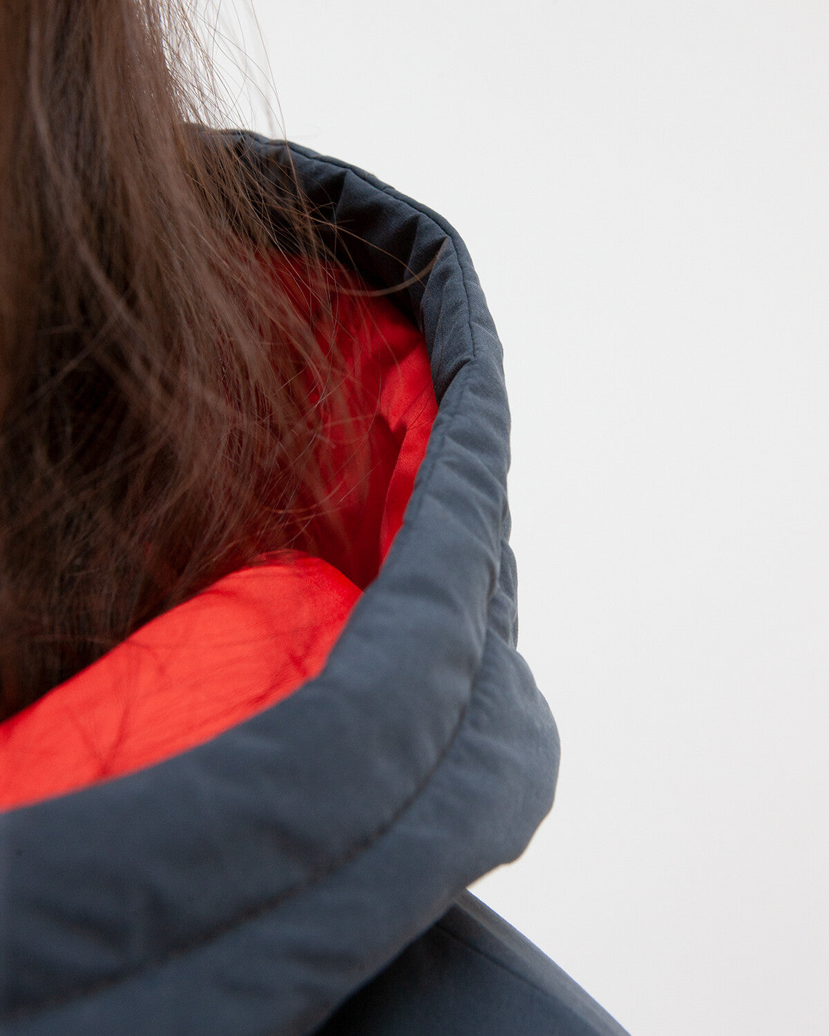 W'MENSWEAR COLD WEATHER PARKA - NAVY/RED