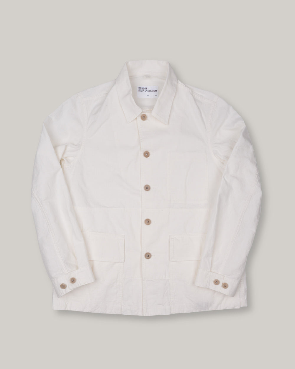 1ST PAT-RN GROPIUS JACKET -  OFF WHITE