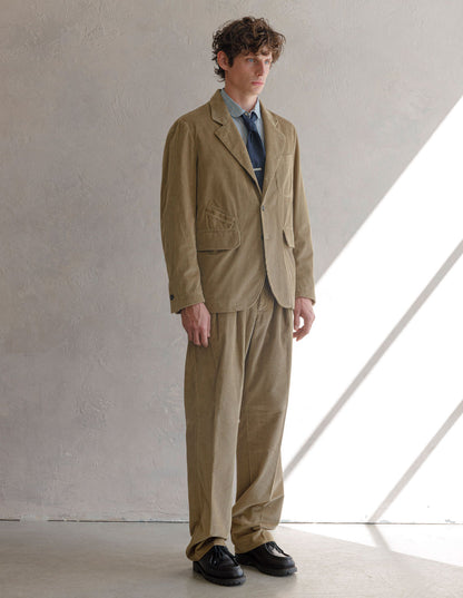 1ST PAT-RN ALLEN TROUSER - SOFT CORDUROY - BEIGE