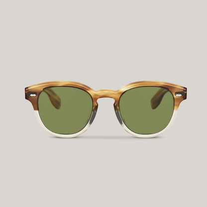 OLIVER PEOPLES CARY GRANT SUN -  HONEY VSB W/GREEN