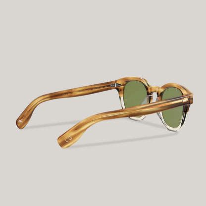 OLIVER PEOPLES CARY GRANT SUN -  HONEY VSB W/GREEN