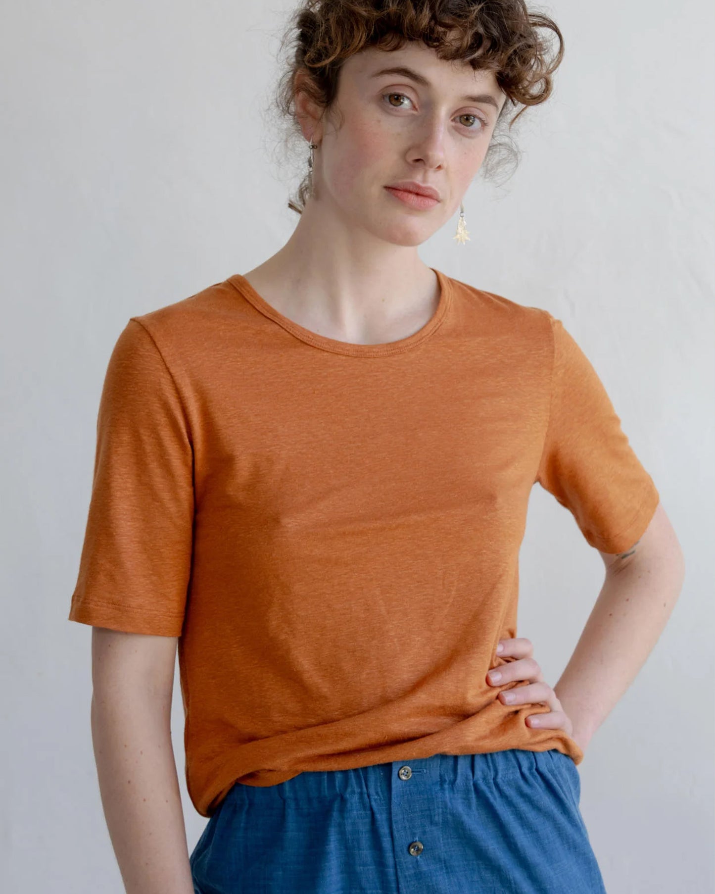 TA-CT  T-SHIRT KENYA - BURNT ORANGE