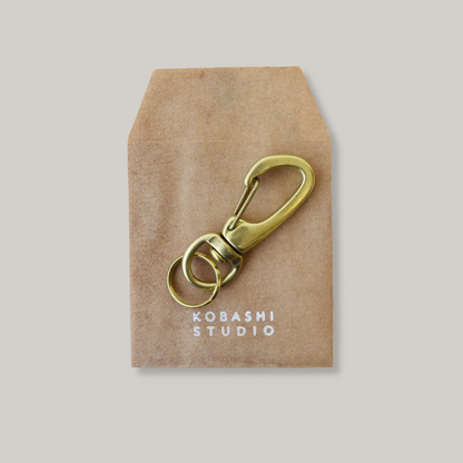KOBASHI STUDIO LARGE BRASS KEY SNAP