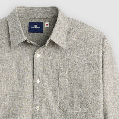 LEVI'S BLUE TAB BOXY SHIRT - JASER GREY