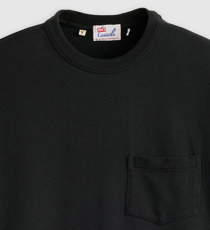 LEVI'S VINTAGE CLOTHING 1960's CASUAL TEE - JET BLACK