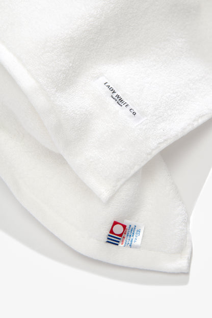 LW - C x IMABARI BATH TOWELS - WHITE