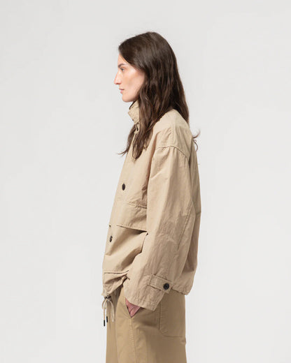 GIRLS OF DUST COVE JACKET - FUJI NYLON - OYSTER
