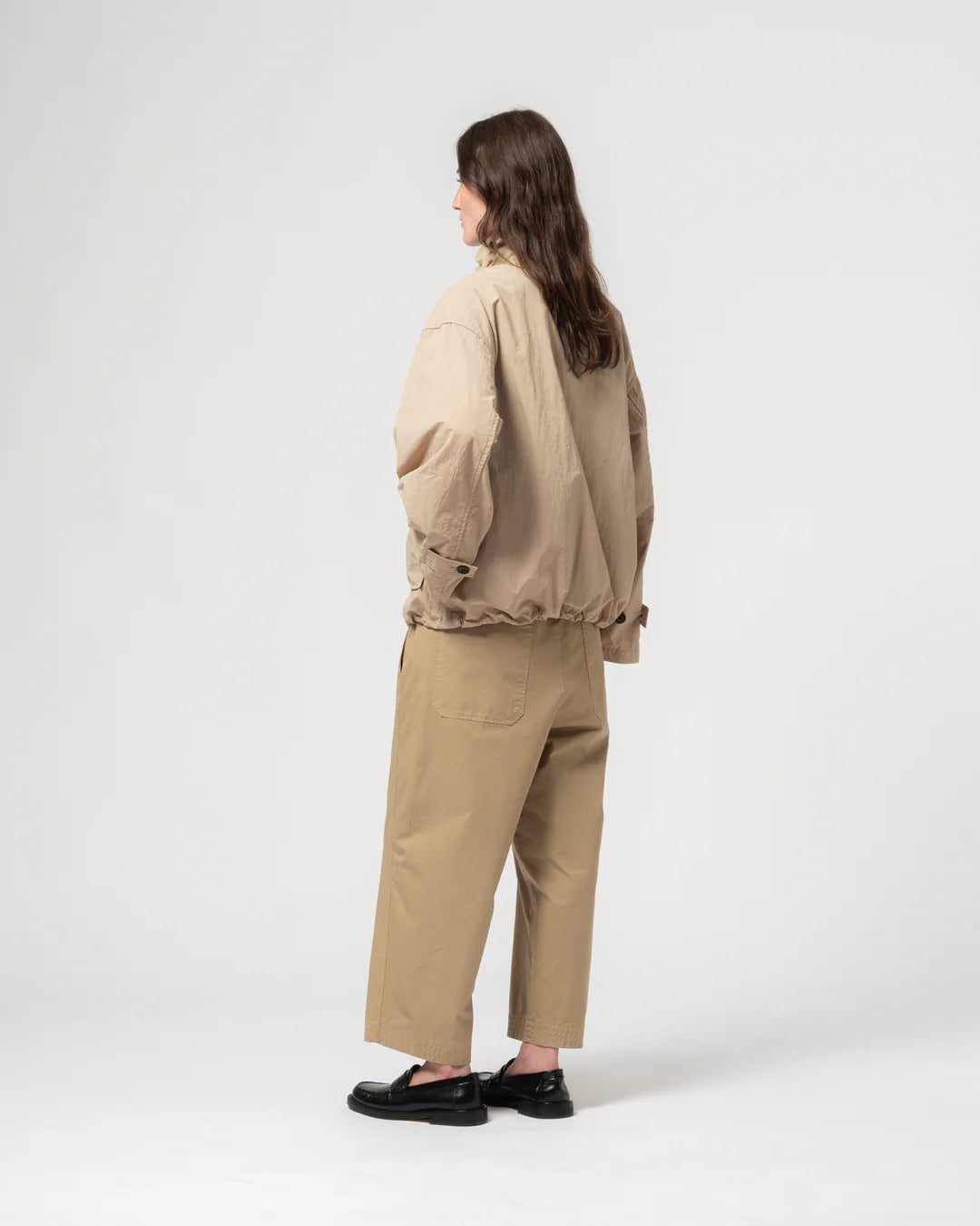 GIRLS OF DUST COVE JACKET - FUJI NYLON - OYSTER