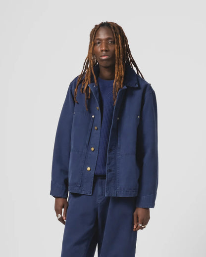 EAT DUST ARIZONA JACKET - INDIGO BLUE CANVAS