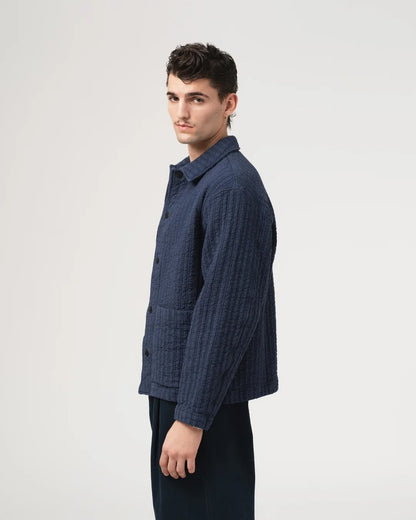 EAT DUST SONORA JACKET -  DUTTON JACQUARD - INDIGO