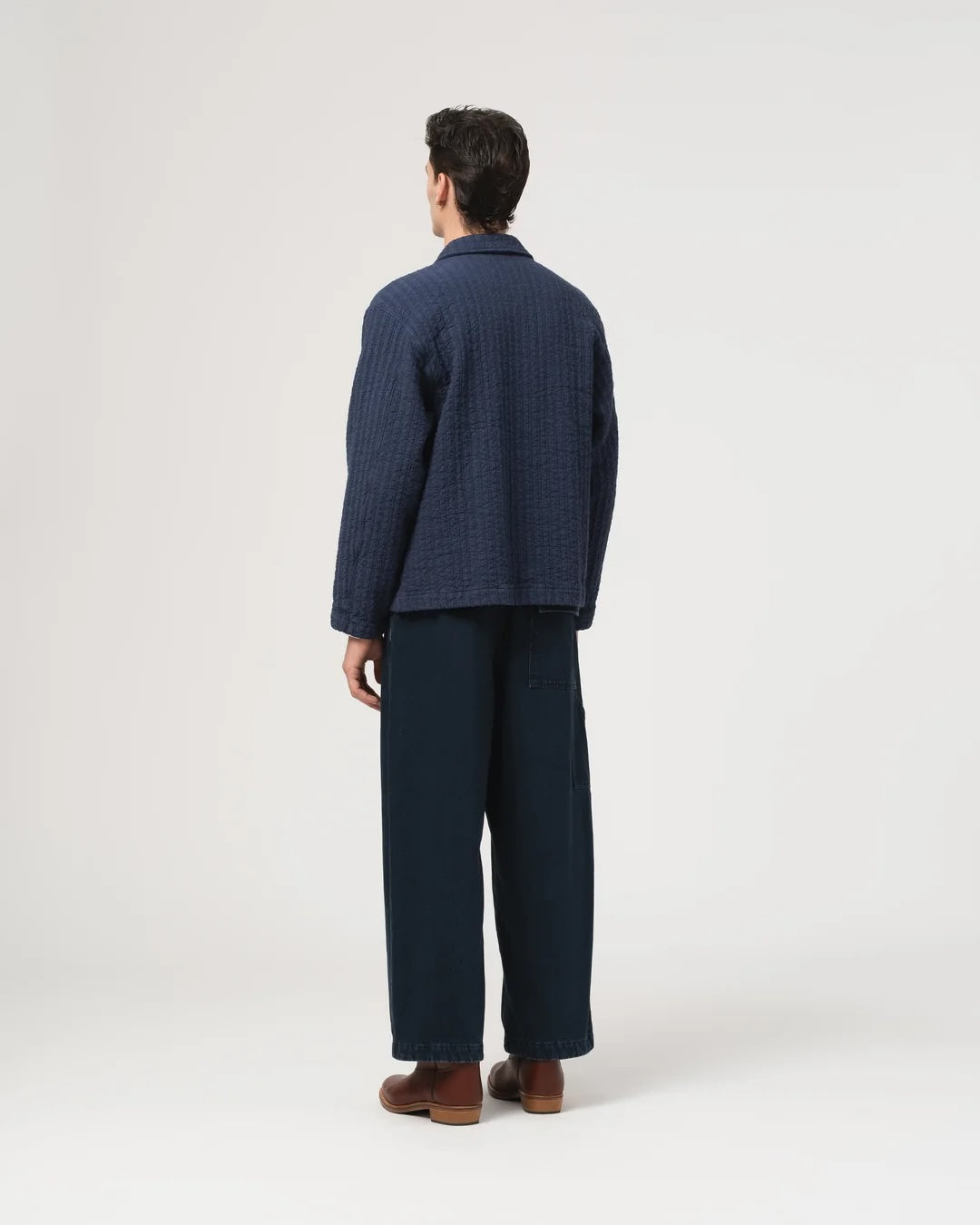 EAT DUST SONORA JACKET -  DUTTON JACQUARD - INDIGO